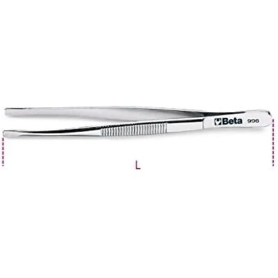 Beta - Pinzetta a becchi diritti - spatula tip - Hand tool Beta - Pinzetta a becchi diritti - spatula tip - Hand tool