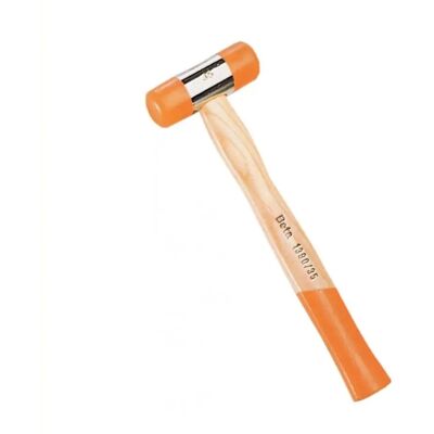 Beta 1390 Hammer mit Holzstiel - 35mm Kunststoffkopf - 310mm Beta 1390 Hammer mit Holzstiel - 35mm Kunststoffkopf - 310mm