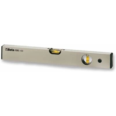 Beta Wasserwaage 1696 - Anodisiertes Aluminium, 40cm Beta Wasserwaage 1696 - Anodisiertes Aluminium, 40cm