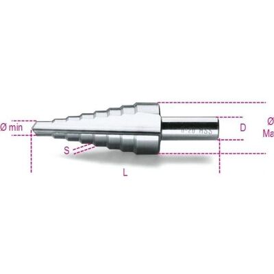 Beta 425/3 Kegelfördersatz - 4-20mm HSS-Stahl Beta 425/3 Kegelfördersatz - 4-20mm HSS-Stahl