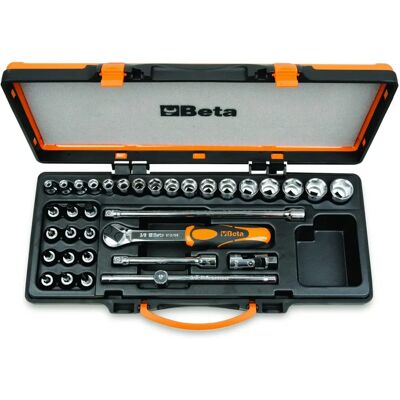 Set di bussole Beta 910A/C29 - 17 bussole, 12 insertori, 5 accessori Set di bussole Beta 910A/C29 - 17 bussole, 12 insertori, 5 accessori