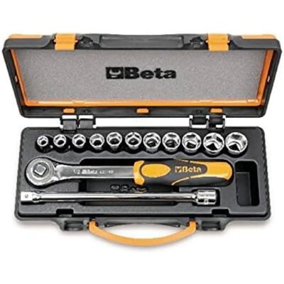 Beta 920A/C11 Hex Socket Set - 10-22mm 1/2" Drive Beta 920A/C11 Hex Socket Set - 10-22mm 1/2" Drive