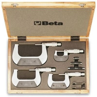 Beta 1658/C4 Mikrometersatz - Zentimeter - Mikrometersatz Beta 1658/C4 Mikrometersatz - Zentimeter - Mikrometersatz