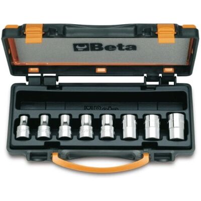 Beta Impact socket set - Stainless steel - E10 to E24 - Impact socket set Beta Impact socket set - Stainless steel - E10 to E24 - Impact socket set