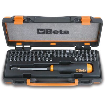 Beta 861/C61P 61Pc Hex Bits Set - Quick Release Holder - Power Tool Accessory Beta 861/C61P 61Pc Hex Bits Set - Quick Release Holder - Power Tool Accessory