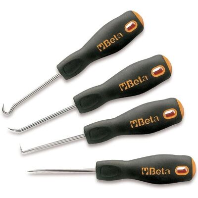 Beta Tools Satz mit 4 Präzisions-Edelstahl-Zeichnungen - Ingenieure Beta Tools Satz mit 4 Präzisions-Edelstahl-Zeichnungen - Ingenieure