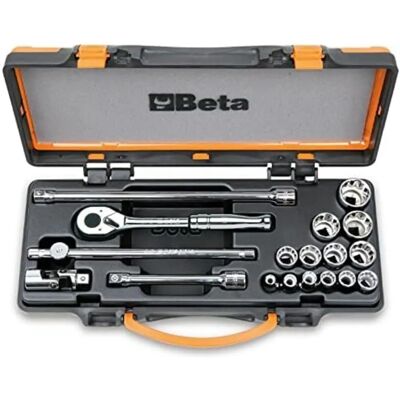 Beta Modell 910AS/MBM-C18 - 13-teiliger Steckschlüsselsatz Beta Modell 910AS/MBM-C18 - 13-teiliger Steckschlüsselsatz