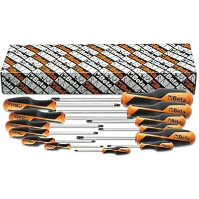 Set di 13 cacciaviti Torx Beta - T5 a T45 Set di 13 cacciaviti Torx Beta - T5 a T45