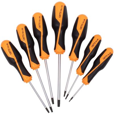 Ensemble de 7 tournevis Torx Beta Tools - Poignée ergonomique - Publicité Ensemble de 7 tournevis Torx Beta Tools - Poignée ergonomique - Publicité