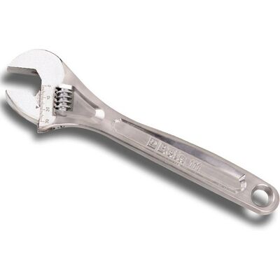 Beta Verstellbarer Schraubenschlüssel - 300mm - Chromfinish - DIN 3117 Beta Verstellbarer Schraubenschlüssel - 300mm - Chromfinish - DIN 3117