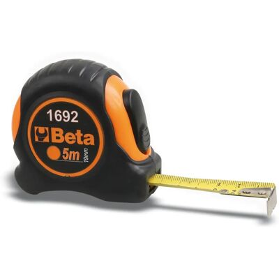 Beta 5m Stalen Meetlint - Schokbestendig, Klasse II, 19mm Beta 5m Stalen Meetlint - Schokbestendig, Klasse II, 19mm