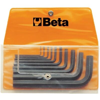 Beta Modell 96AS/B11 Sechskant-Schlüsselsatz - Standard, Zoll, Chrom Beta Modell 96AS/B11 Sechskant-Schlüsselsatz - Standard, Zoll, Chrom