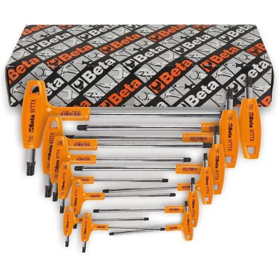 Set di chiavi Torx Beta con manico a T - 13 pezzi Set di chiavi Torx Beta con manico a T - 13 pezzi