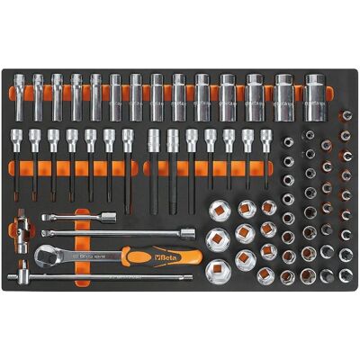 Beta M120 Gereedschapsset - Inbussleutels, Omkeerbare ratel, EVA-koffer Beta M120 Gereedschapsset - Inbussleutels, Omkeerbare ratel, EVA-koffer