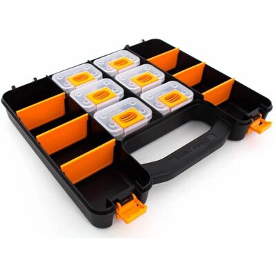 Organizzatore attrezzi Beta - 385x320x60 mm - Nero e Arancione Organizzatore attrezzi Beta - 385x320x60 mm - Nero e Arancione