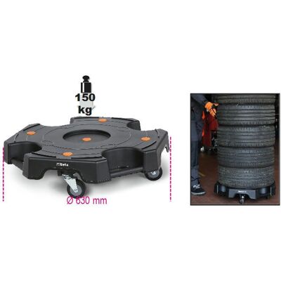 Beta 3036 Basis für Radtransport - Max 150kg Beta 3036 Basis für Radtransport - Max 150kg