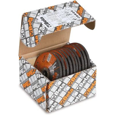 Beta 11011 125mm Discos abrasivos con centro deprimido - Acero Beta 11011 125mm Discos abrasivos con centro deprimido - Acero
