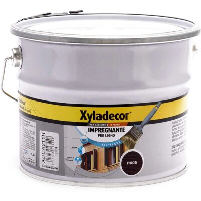XYLADECOR Impregnante a base d'acqua per legno - Noce - Lucido - Interni/Esterni - 2,5L XYLADECOR Impregnante a base d'acqua per legno - Noce - Lucido - Interni/Esterni - 2,5L