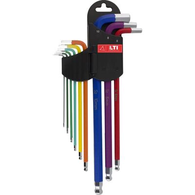 KRINO 65101014 Set Bunte Magnetische Biegeschlüssel - Handwerkzeuge KRINO 65101014 Set Bunte Magnetische Biegeschlüssel - Handwerkzeuge