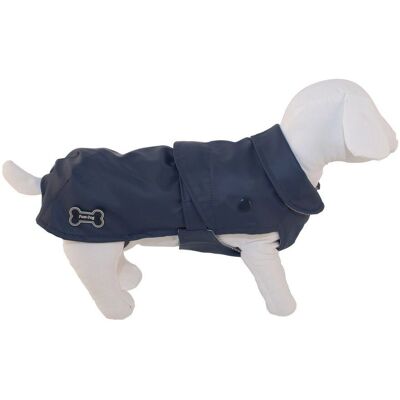 Impermeabile per Cani Ferribiella - Classic Blu 65cm Impermeabile per Cani Ferribiella - Classic Blu 65cm