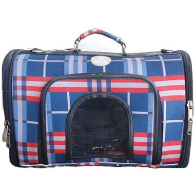 FERRIBIELLA - Blue 45x28x30cm - Pet Carrier Bag FERRIBIELLA - Blue 45x28x30cm - Pet Carrier Bag