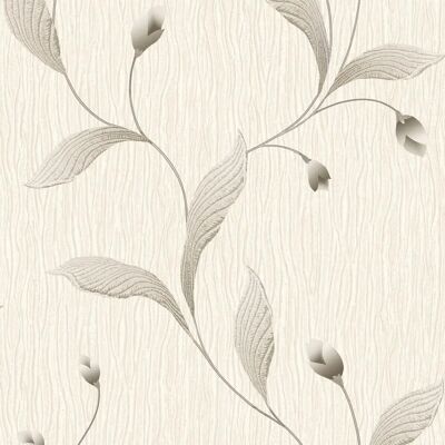 Tiffany Model GB41338 - Floral Trail Charcoal Wallpaper Tiffany Model GB41338 - Floral Trail Charcoal Wallpaper