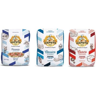 Caputo Saccorosso Pizzamel - Farine authentique pour pizza 5kg - Publicité Caputo Saccorosso Pizzamel - Farine authentique pour pizza 5kg - Publicité