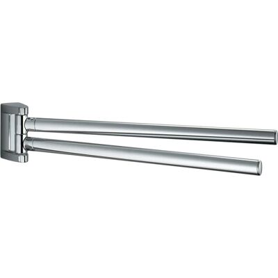 Colombo Design Portasalviette Doppio - Supporto in Cromato Colombo Design Portasalviette Doppio - Supporto in Cromato