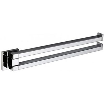 Colombo Design Basic Q Porta Salviette Doppio Snodo - Accessorio Bagno Colombo Design Basic Q Porta Salviette Doppio Snodo - Accessorio Bagno