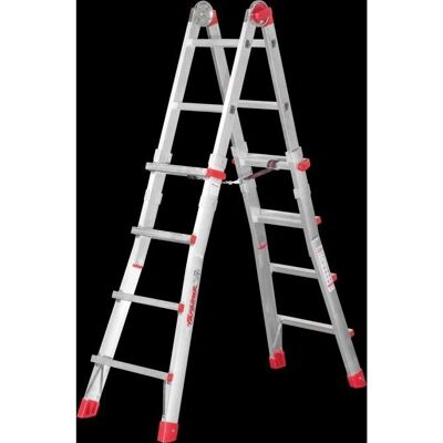 FARAONE - T4S - Aluminium - 4,15 m - Drabina teleskopowa FARAONE - T4S - Aluminium - 4,15 m - Drabina teleskopowa
