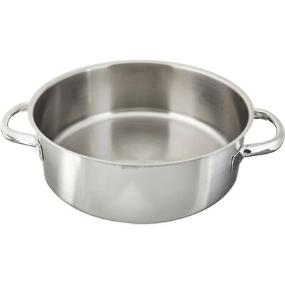 Casserole en acier inoxydable Paderno - 32cm Compatible induction Casserole en acier inoxydable Paderno - 32cm Compatible induction