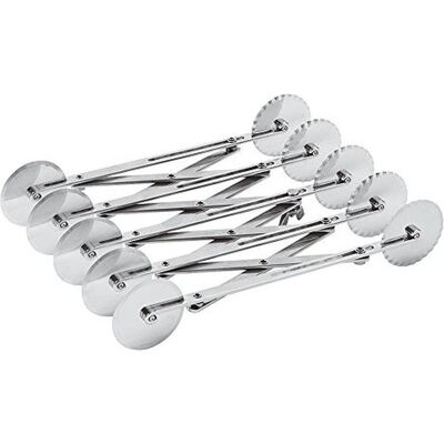 PADERNO Rullo Taglia Pasta Extensible Gr710 - Rouleau coupe-pâtes PADERNO Rullo Taglia Pasta Extensible Gr710 - Rouleau coupe-pâtes
