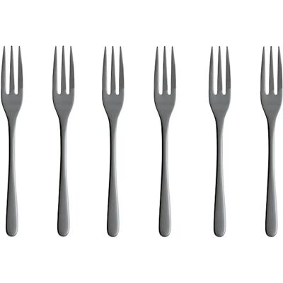 Sambonet S0097-S00019-S1673 Gabel - Edelstahl, schwarz, 14.5 cm - fork Sambonet S0097-S00019-S1673 Gabel - Edelstahl, schwarz, 14.5 cm - fork