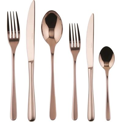 Sambonet Taste en cuivre 36 pièces - Ustensiles de table Sambonet Taste en cuivre 36 pièces - Ustensiles de table