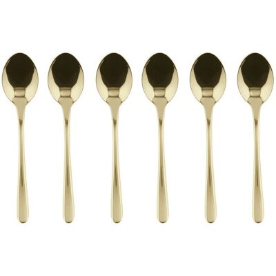 Sambonet - Taste - Edelstahl - 6-teiliges Set - Kaffeelöffel Sambonet - Taste - Edelstahl - 6-teiliges Set - Kaffeelöffel