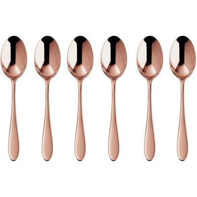 Sambonet - Velvet Cuivre - 6-pcs - Spoons Sambonet - Velvet Cuivre - 6-pcs - Spoons