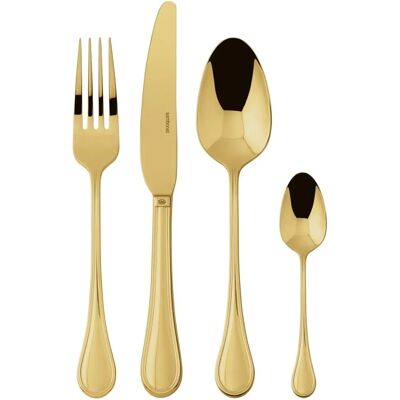 Sambonet Royal Gold Besteck-Set - 24 Stück - Tischgeschirr Sambonet Royal Gold Besteck-Set - 24 Stück - Tischgeschirr