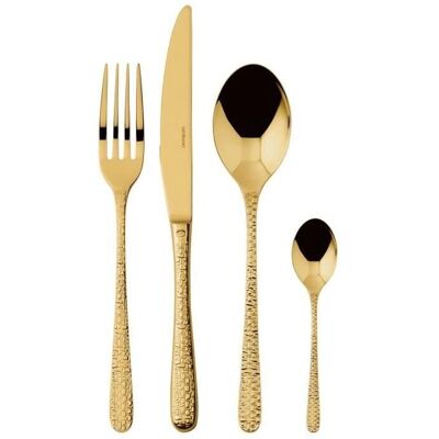 Sambonet Venice Gold Besteck-Set - 24 Teile für 6 Personen Sambonet Venice Gold Besteck-Set - 24 Teile für 6 Personen