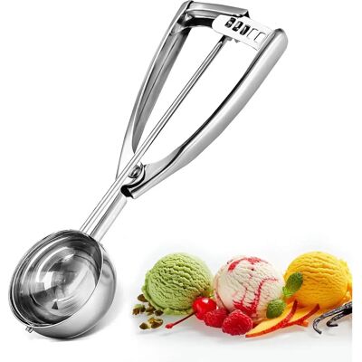 Paderno 41473-31 Portionneur de Glaçons en Inox - Fruits, Bonbons Paderno 41473-31 Portionneur de Glaçons en Inox - Fruits, Bonbons