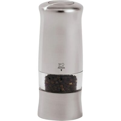 Peugeot Zeli Electric Pepper Mill - 14cm - Adjustable Grind Peugeot Zeli Electric Pepper Mill - 14cm - Adjustable Grind