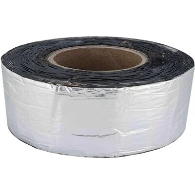 GEKO - Nastro 7,5 cm x 10 m - Alluminio e bitume GEKO - Nastro 7,5 cm x 10 m - Alluminio e bitume