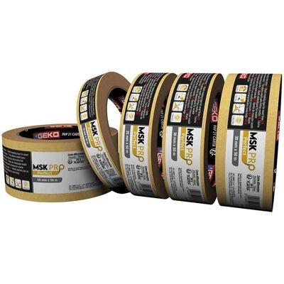 Geko MSK Pro Perfect Masking Band - 19mm x 50m Geko MSK Pro Perfect Masking Band - 19mm x 50m