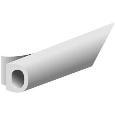 GEKO Sigillo EPDM Bianco - Profilo D, 6x6m x 9mm - Sigillo GEKO Sigillo EPDM Bianco - Profilo D, 6x6m x 9mm - Sigillo