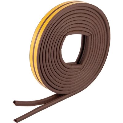 GEKO - Parafreddo Profilo P Finestre - Adesivo EPDM marrone GEKO - Parafreddo Profilo P Finestre - Adesivo EPDM marrone