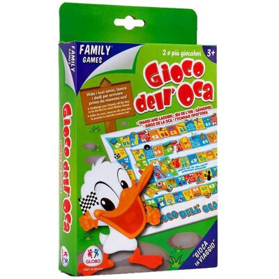 GLOBO 33940 Gioco dell'Oca Tascabile - Gioco da Tavolo GLOBO 33940 Gioco dell'Oca Tascabile - Gioco da Tavolo
