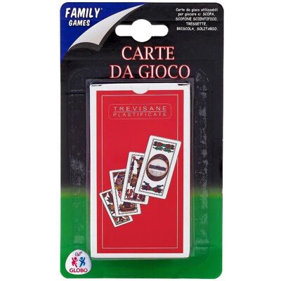 GLOBO 34615 Carte da Gioco - Mazzo Standard per Giochi di Carte GLOBO 34615 Carte da Gioco - Mazzo Standard per Giochi di Carte