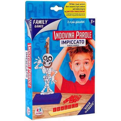 GLOBO 34630 Gioco da Tavolo - Impiccato Famiglia & Viaggio GLOBO 34630 Gioco da Tavolo - Impiccato Famiglia & Viaggio