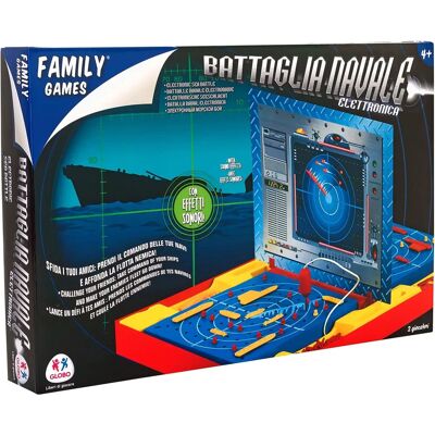 Globo 36520 Battaglia Navale Elettronica - Giochi Familiari Globo 36520 Battaglia Navale Elettronica - Giochi Familiari