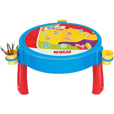 Dolu Tavolo Attività 2 In 1 con Portapenne Vasche e 100 Costruzioni - Kids Activity Table Dolu Tavolo Attività 2 In 1 con Portapenne Vasche e 100 Costruzioni - Kids Activity Table