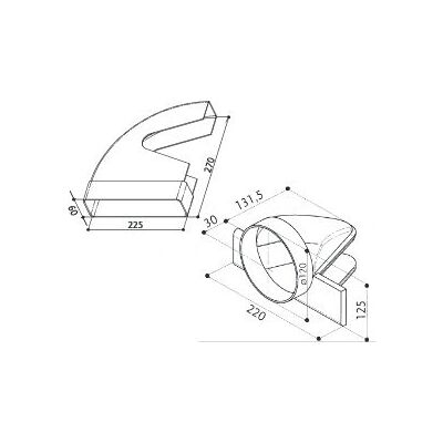 Faber - Cooker hood extension tube Faber - Cooker hood extension tube